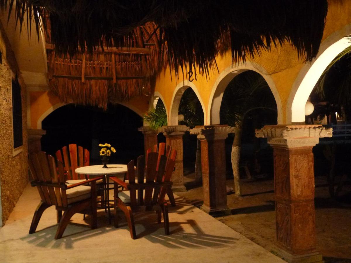 Hacienda Antigua Villa, 50M From Sandy Beach El Cuyo Dış mekan fotoğraf