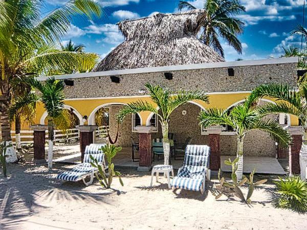 Hacienda Antigua Villa, 50M From Sandy Beach El Cuyo Dış mekan fotoğraf