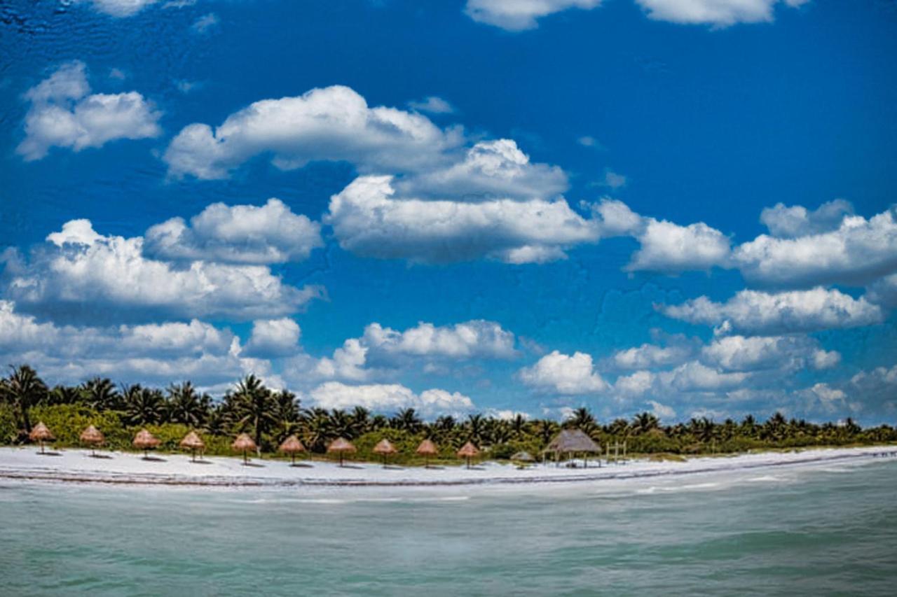 Hacienda Antigua Villa, 50M From Sandy Beach El Cuyo Dış mekan fotoğraf